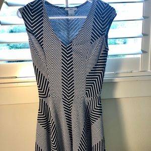 Black and white dress